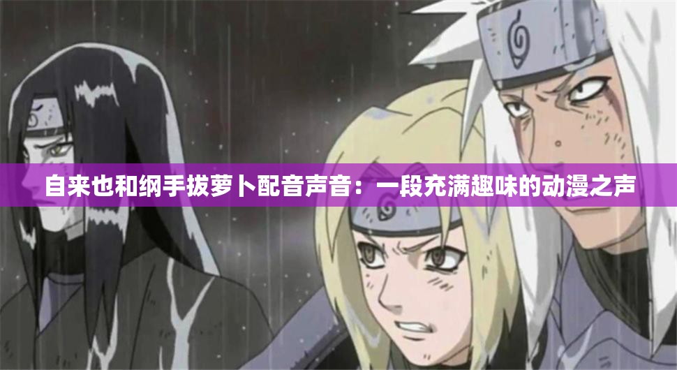 自来也和纲手拔萝卜配音声音：一段充满趣味的动漫之声