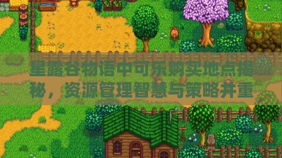 星露谷物语中可乐购买地点揭秘，资源管理智慧与策略并重的探索之旅