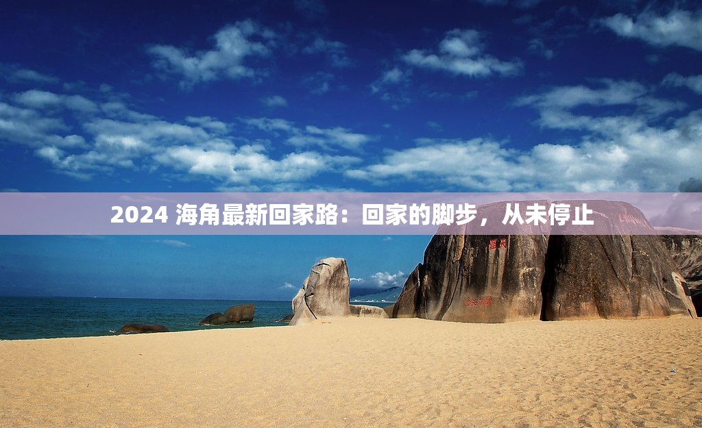 2024 海角最新回家路：回家的脚步，从未停止