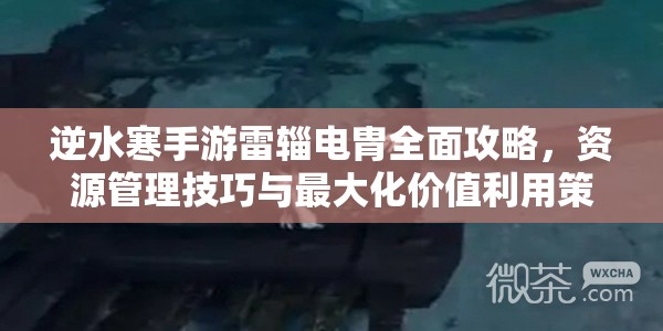 逆水寒手游雷辎电胄全面攻略，资源管理技巧与最大化价值利用策略