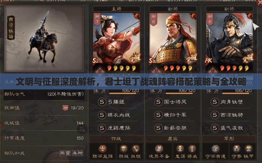 文明与征服深度解析，君士坦丁战魂阵容搭配策略与全攻略