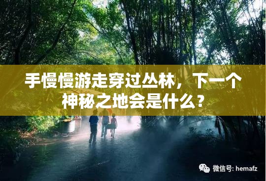 手慢慢游走穿过丛林,下一个神秘之地会是什么? 手慢慢游走穿过丛林,下一个神秘之地会是什么?