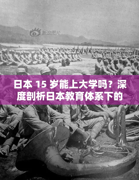 日本 15 岁能上大学吗？深度剖析日本教育体系下的入学年龄限制或者震惊日本人 15 岁究竟能不能上大学？带你探索日本教育真相又或者日本人 15 岁能上大学吗？揭开日本独特教育制度的神秘面纱
